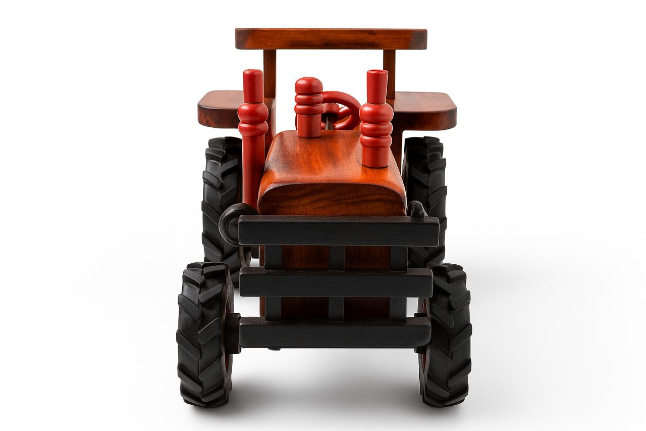 Classic Wooden Toy Tractor – Handcrafted & Eco-Friendly
